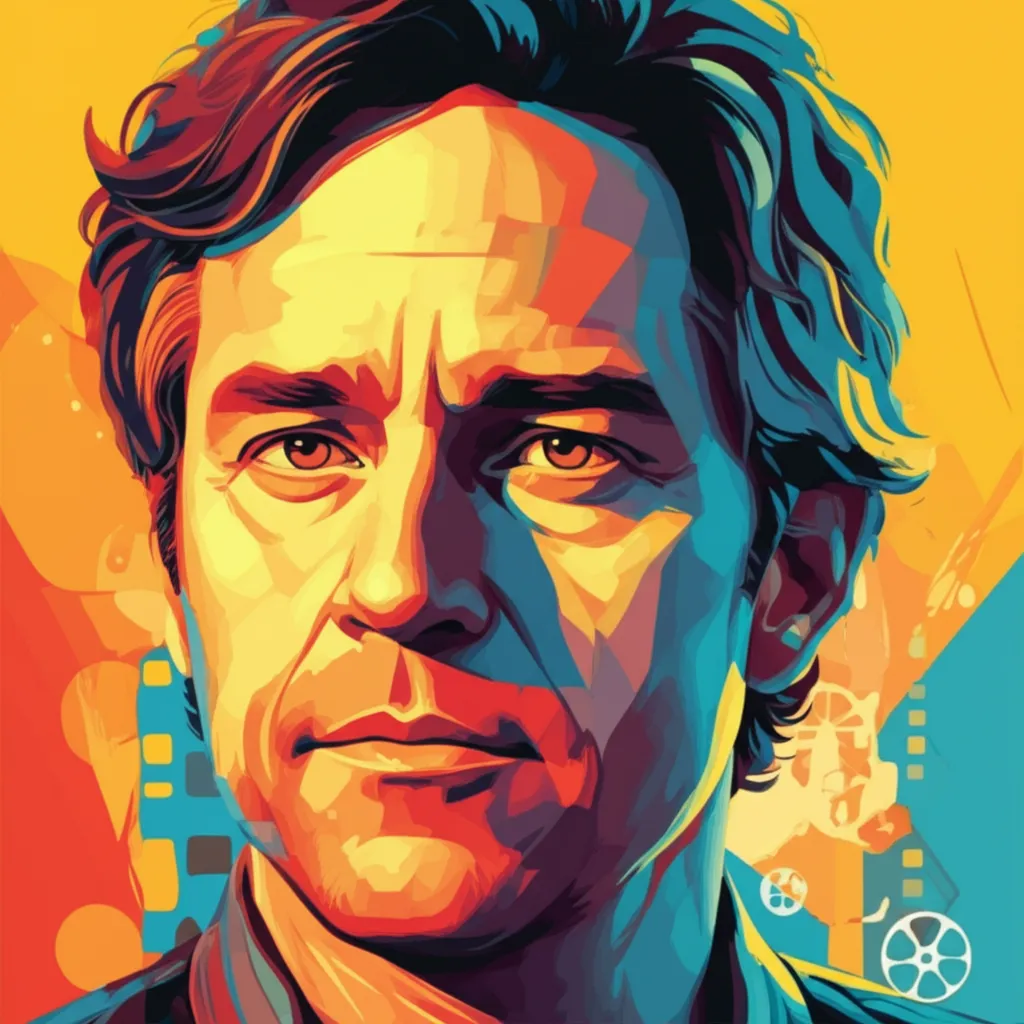 Artistic portrait of Jeff Nichols