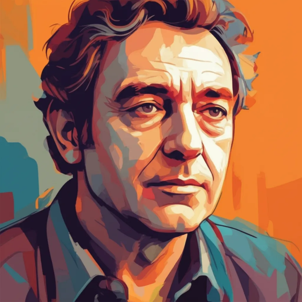 Artistic portrait of Sergio Castellitto