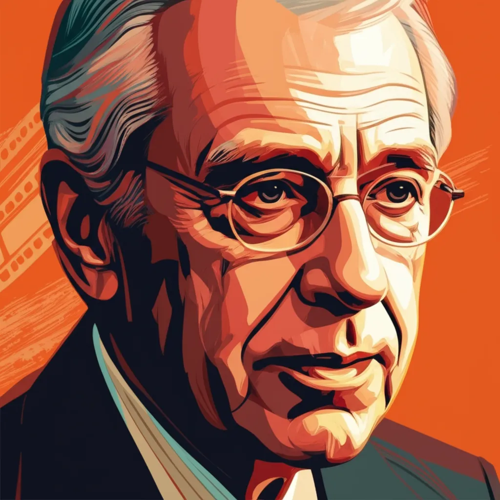 Artistic portrait of Jules Bass