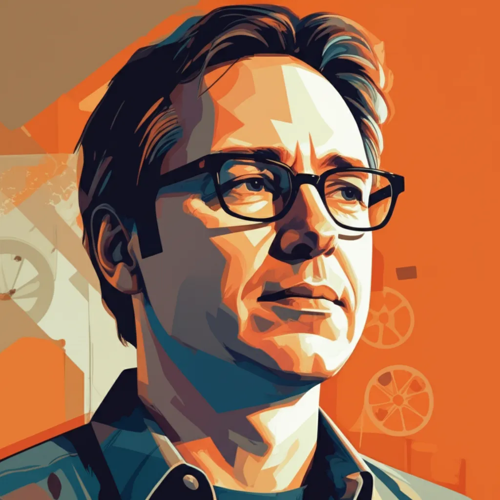 Artistic portrait of Jeff Lowell