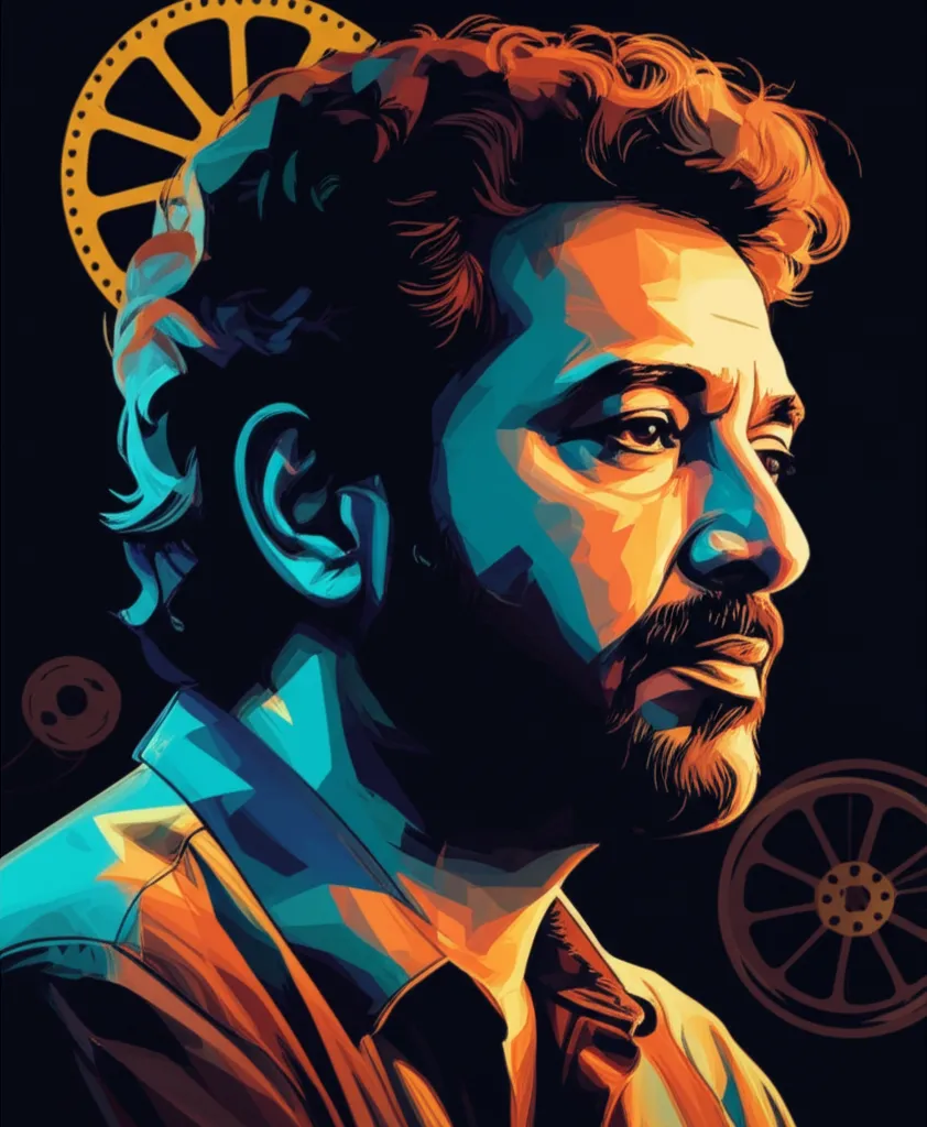 Artistic portrait of Rahul Dholakia