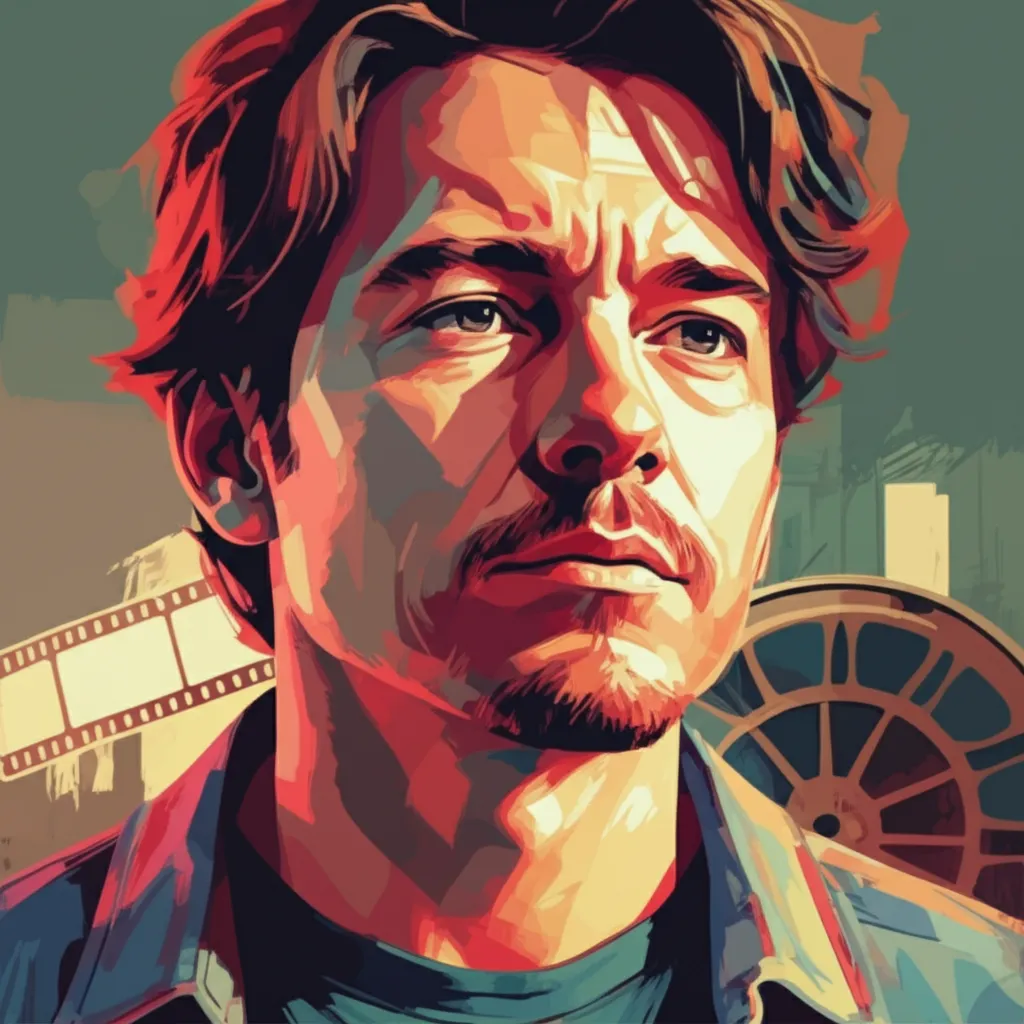 Artistic portrait of David Blue Garcia