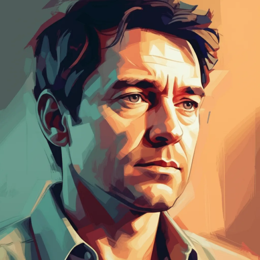 Artistic portrait of Alain Desrochers