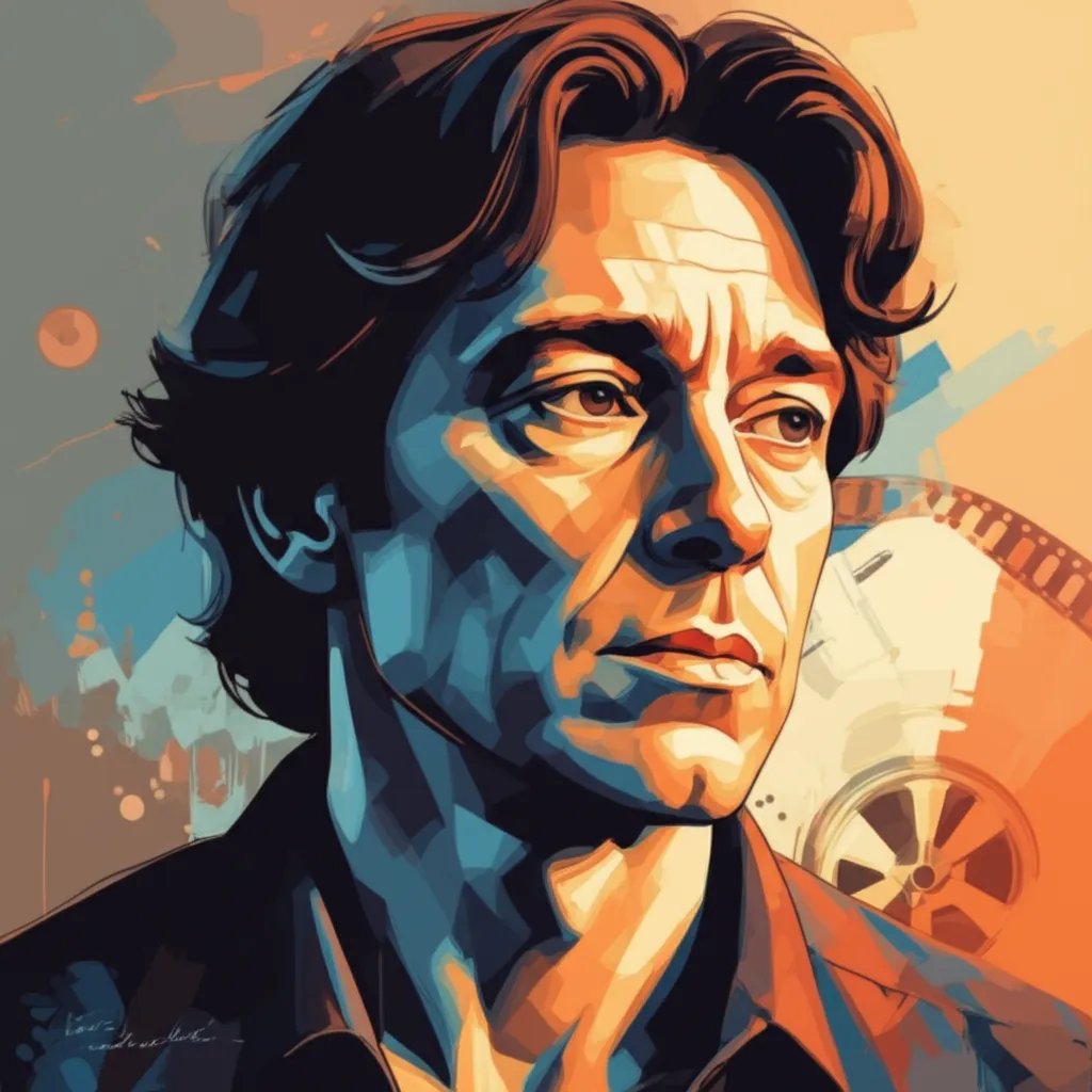 Artistic portrait of Robert Longo