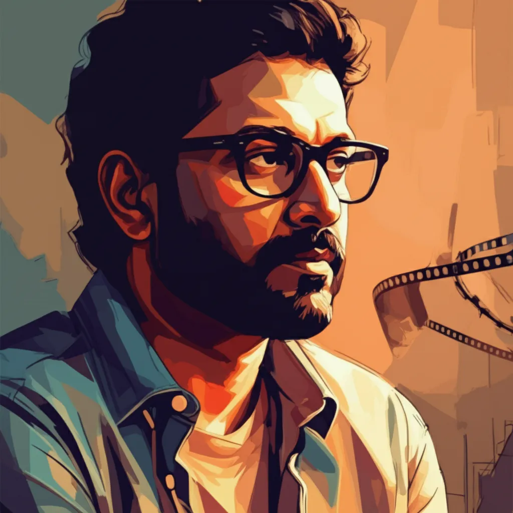 Artistic portrait of R. Chandru