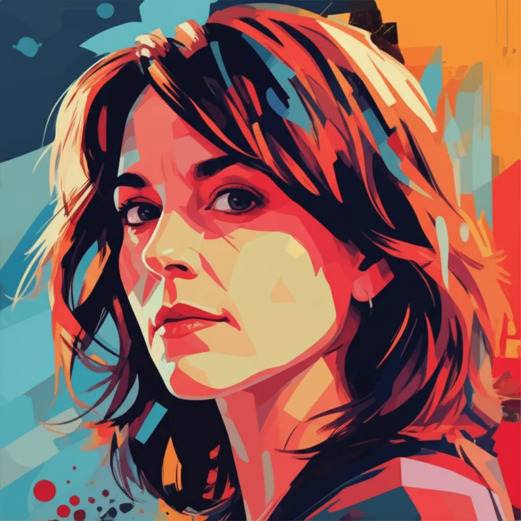 Artistic portrait of Kimberly Peirce