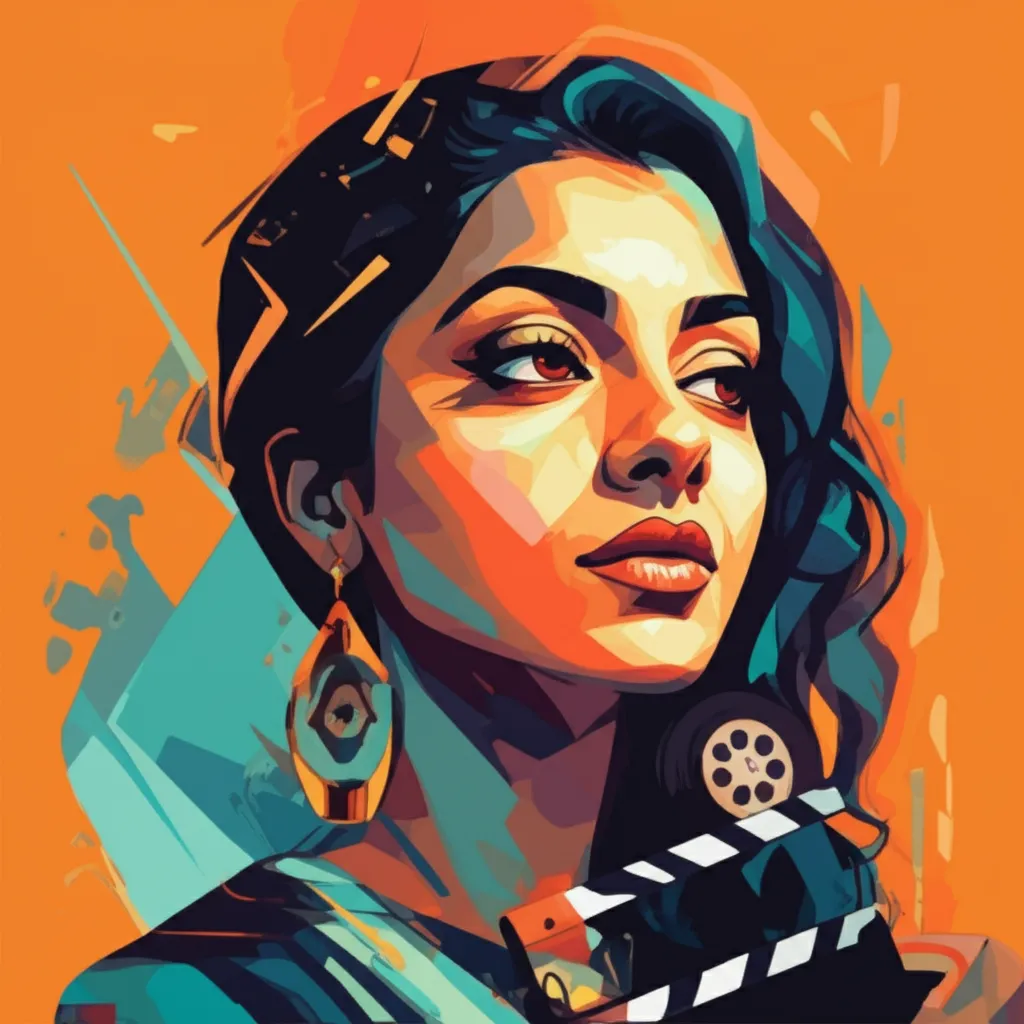 Artistic portrait of Rekha Shankar