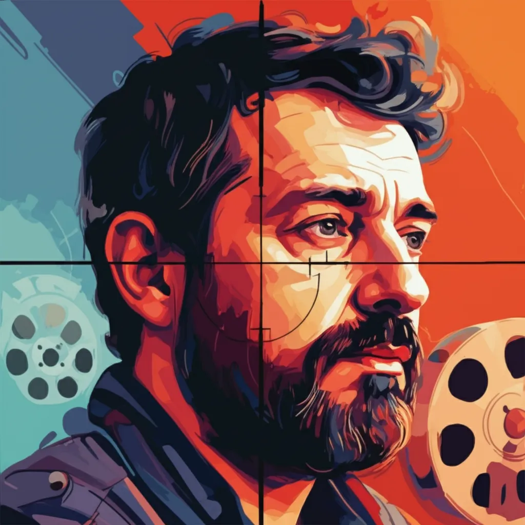 Artistic portrait of Srdjan Dragojevic