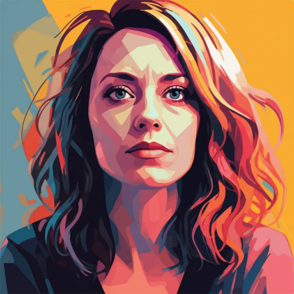 Artistic portrait of Jen McGowan
