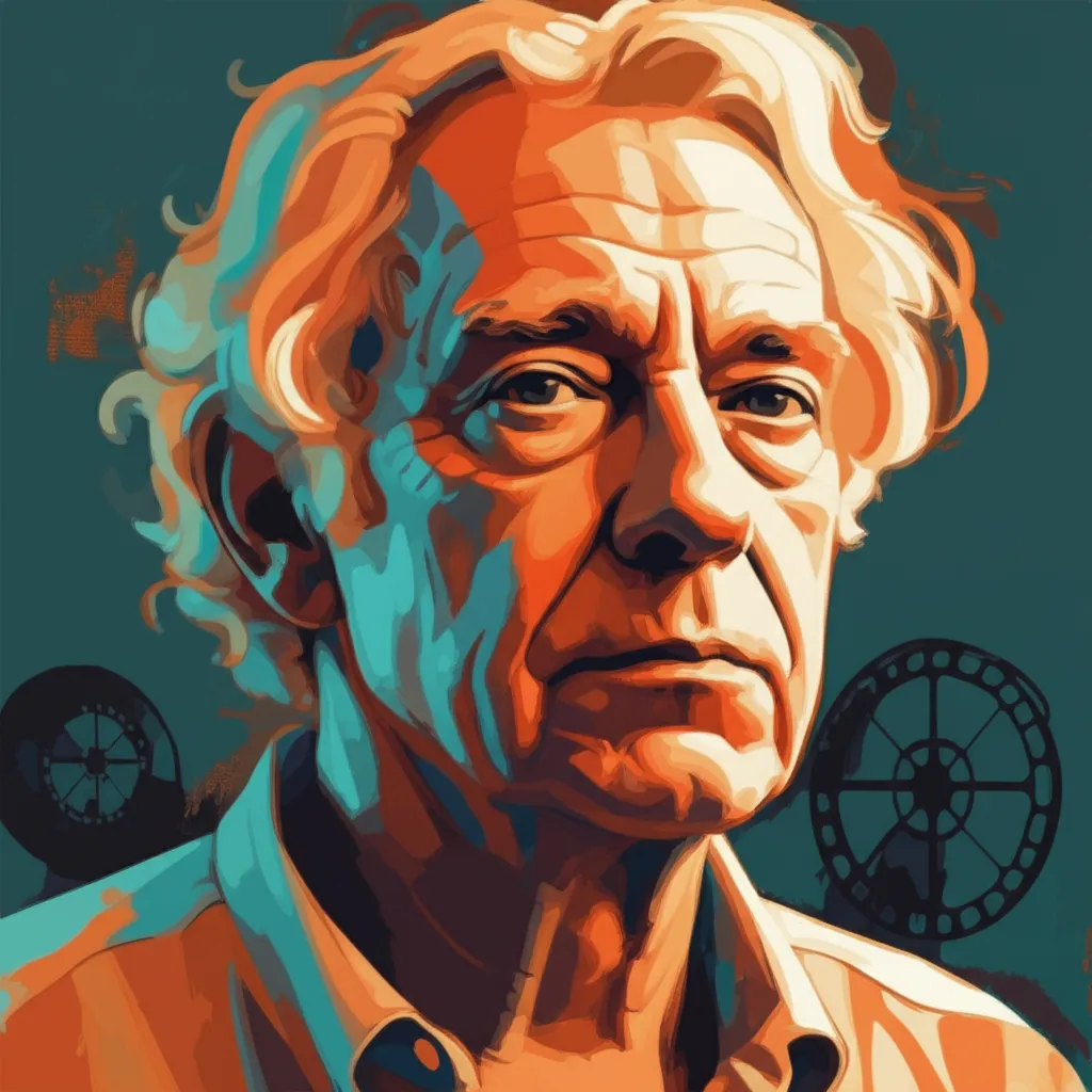 Artistic portrait of Rolf de Heer