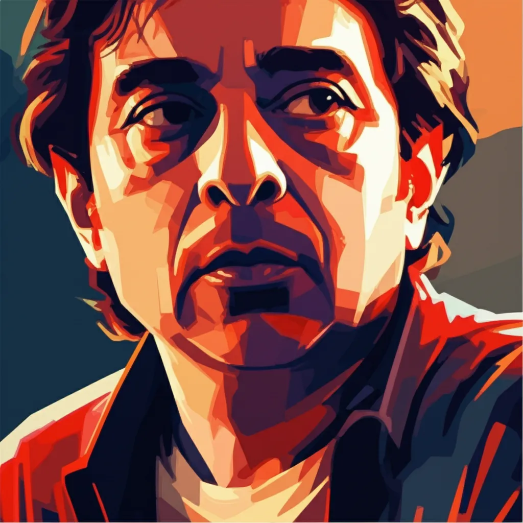 Artistic portrait of Rajat Kapoor