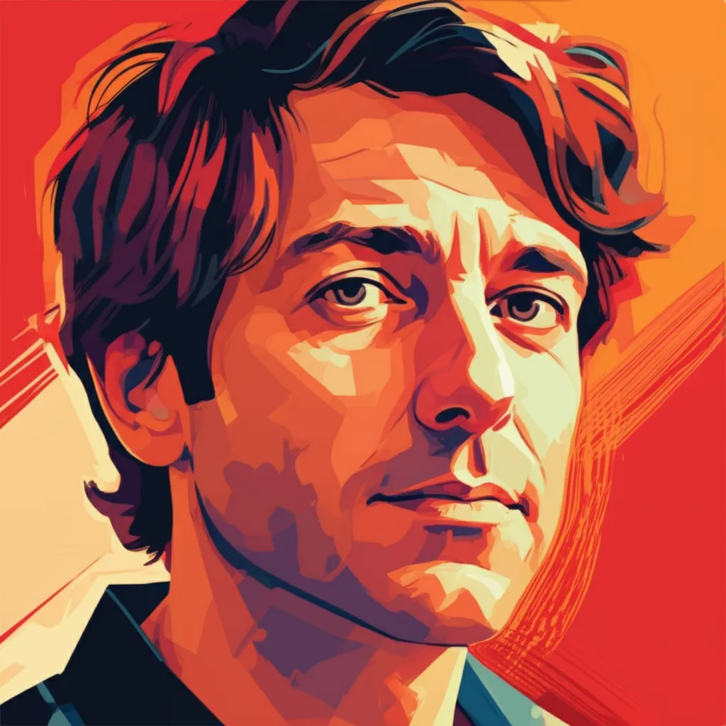 Artistic portrait of Michael Jelenic