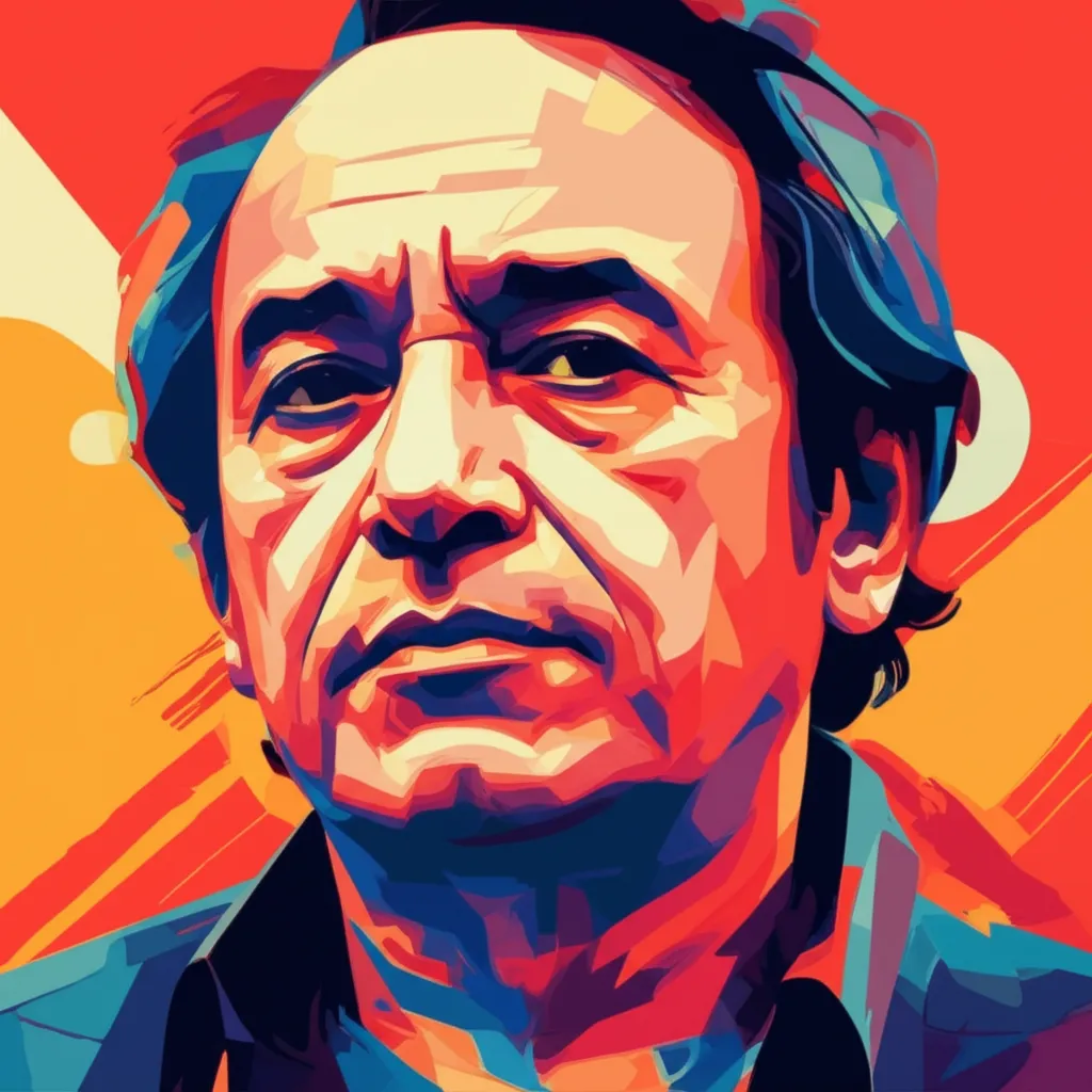 Artistic portrait of Luis Mandoki