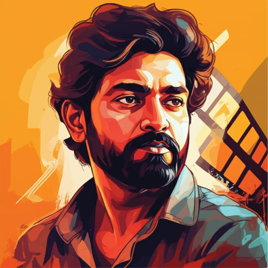 Artistic portrait of Arun Prabhu Purushothaman