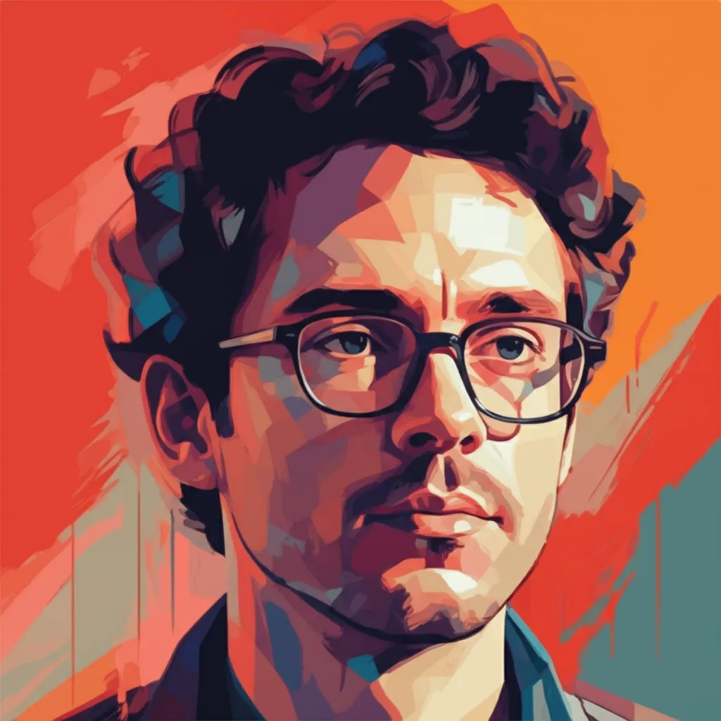 Artistic portrait of Daniel Ribeiro