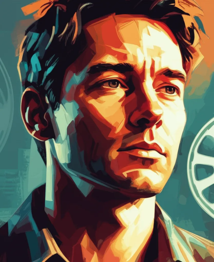 Artistic portrait of Martin Gero