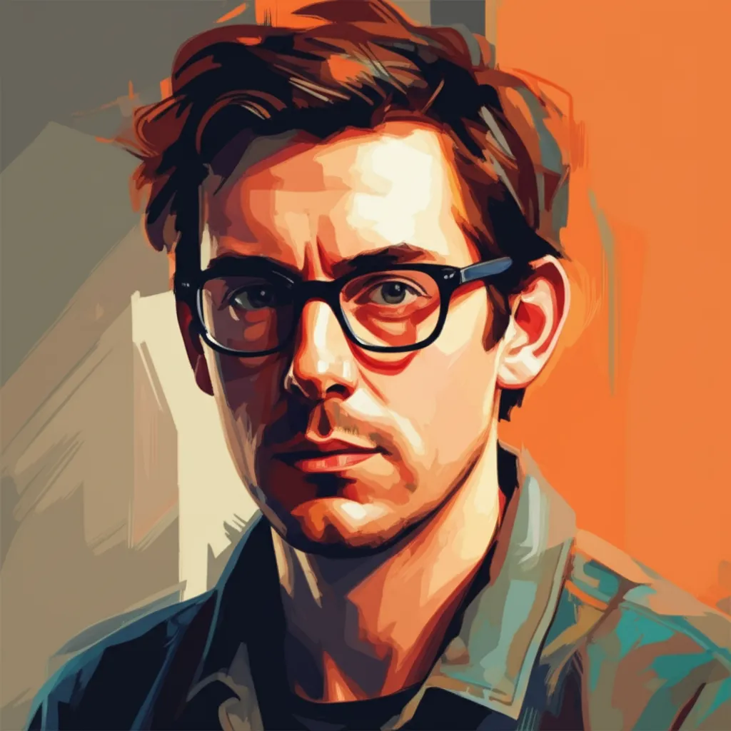 Artistic portrait of Joe Cornish