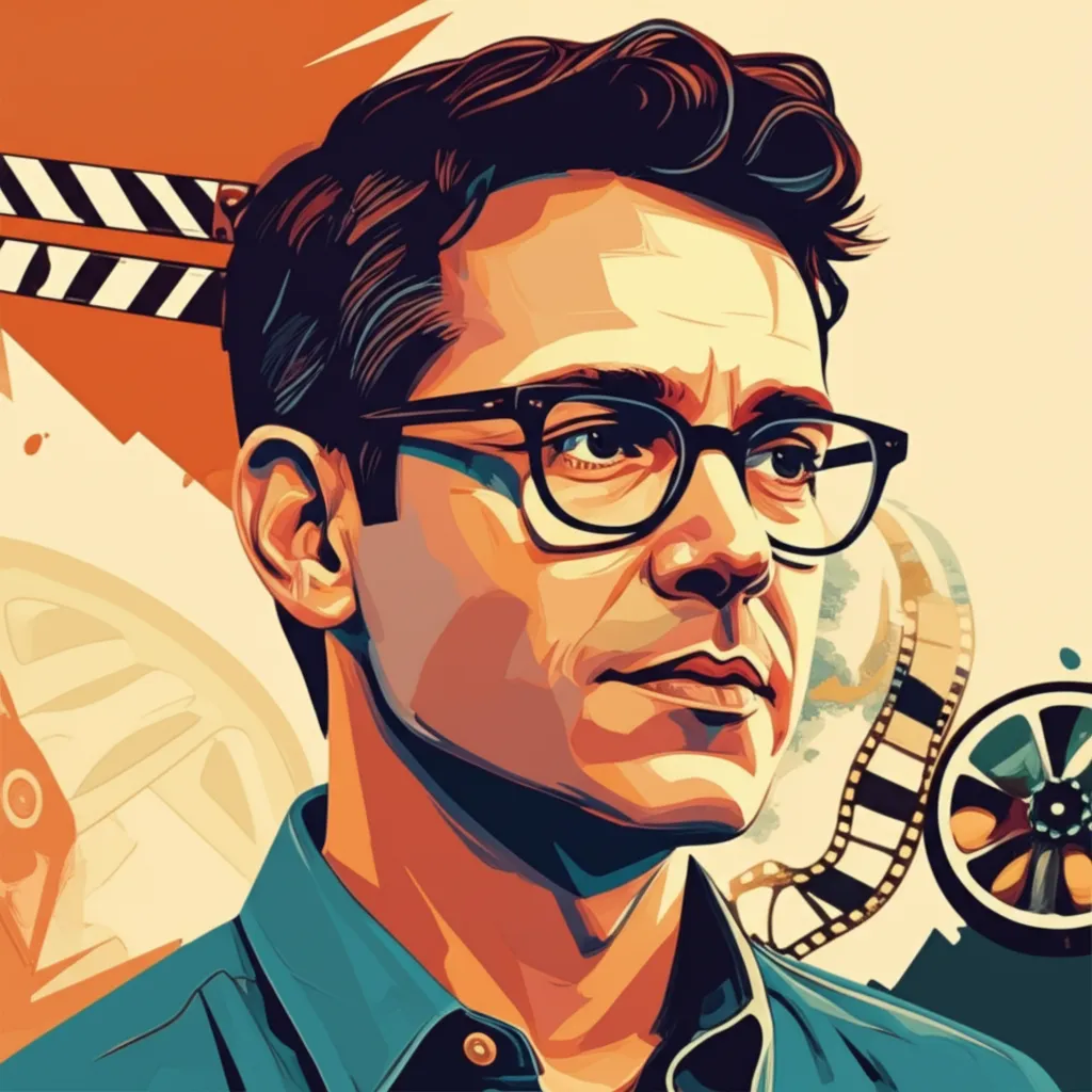 Artistic portrait of Thomas Kail