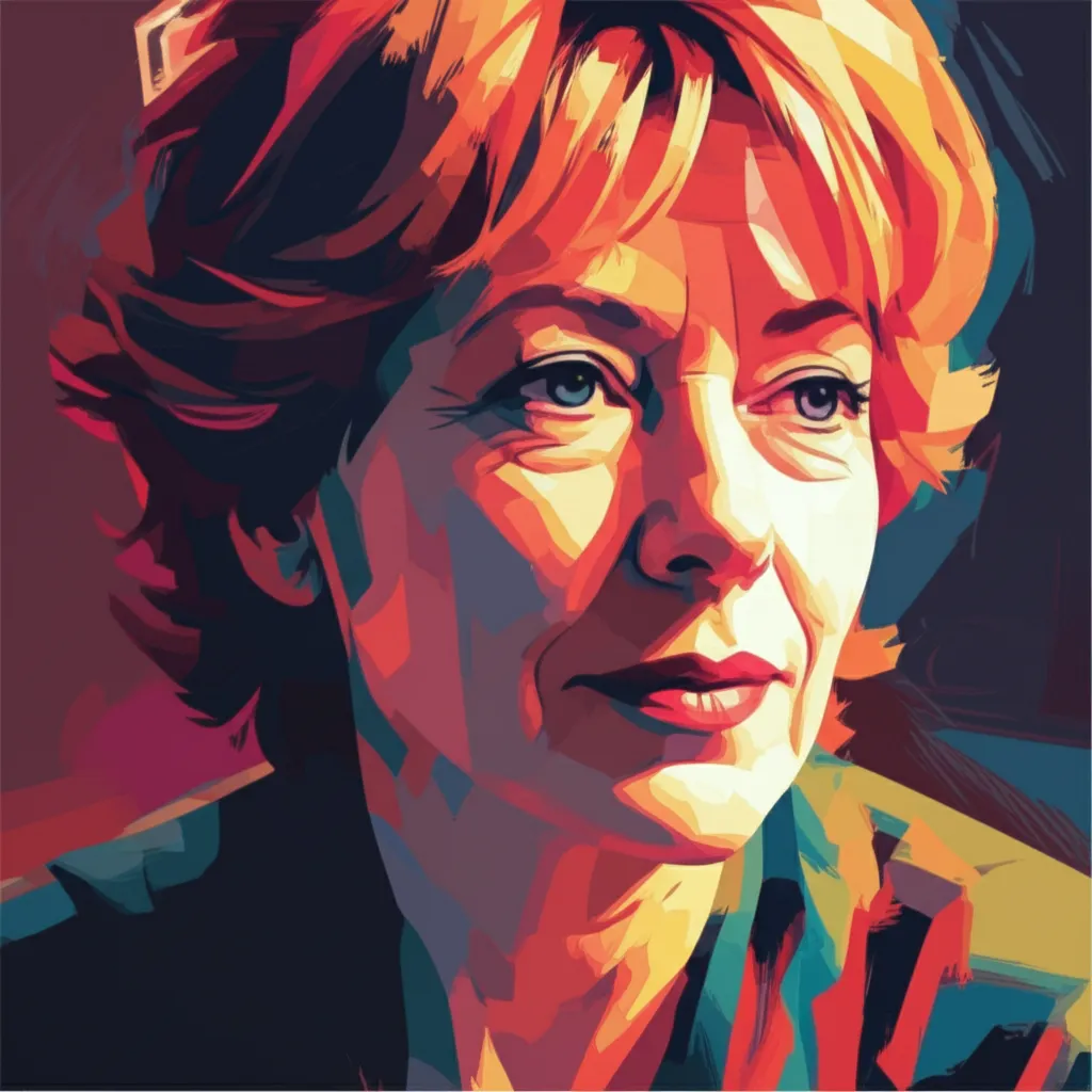 Artistic portrait of Sherry Hormann