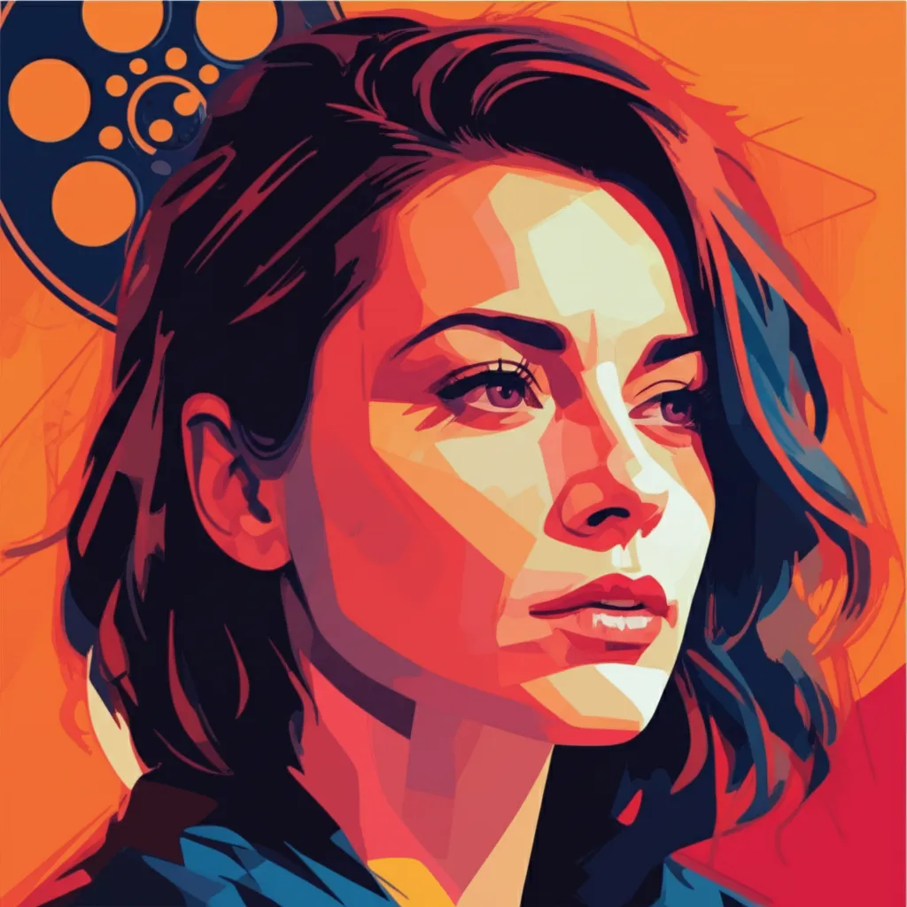 Artistic portrait of May el-Toukhy