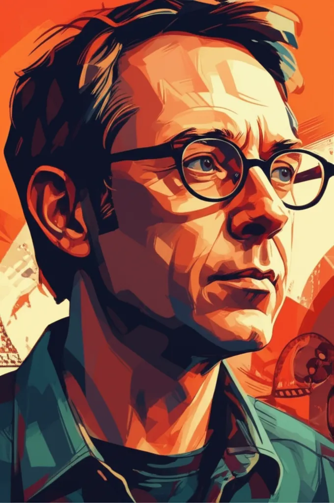 Artistic portrait of Steve Box