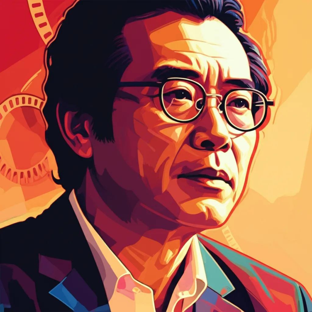 Artistic portrait of Toyoo Ashida