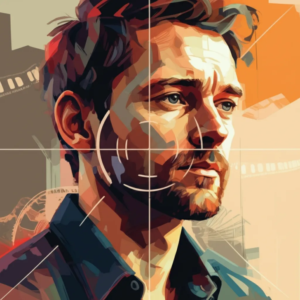 Artistic portrait of Kasper Barfoed