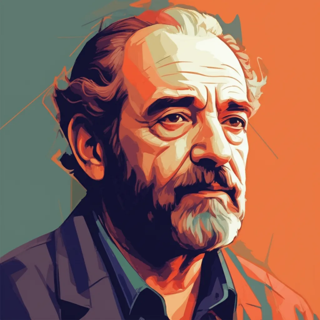 Artistic portrait of Rachid Bouchareb