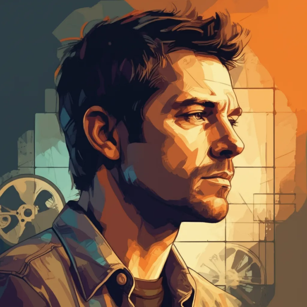 Artistic portrait of Joe Carnahan