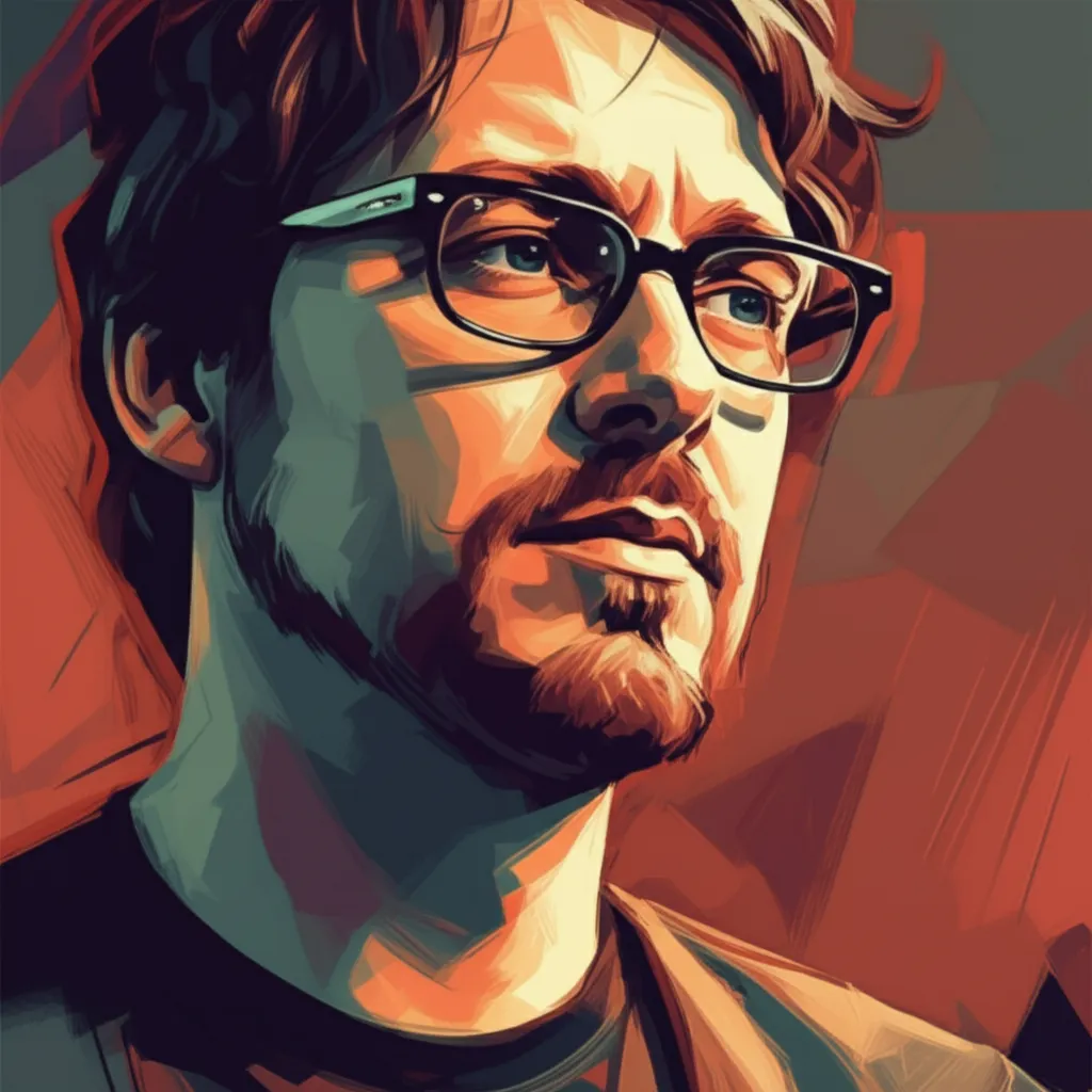 Artistic portrait of Scott Mosier