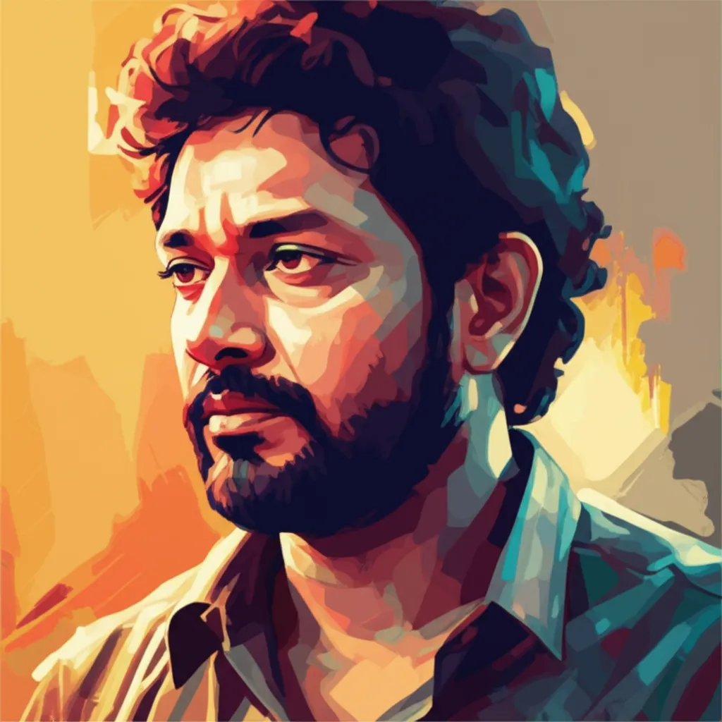 Artistic portrait of Joseph D. Sami