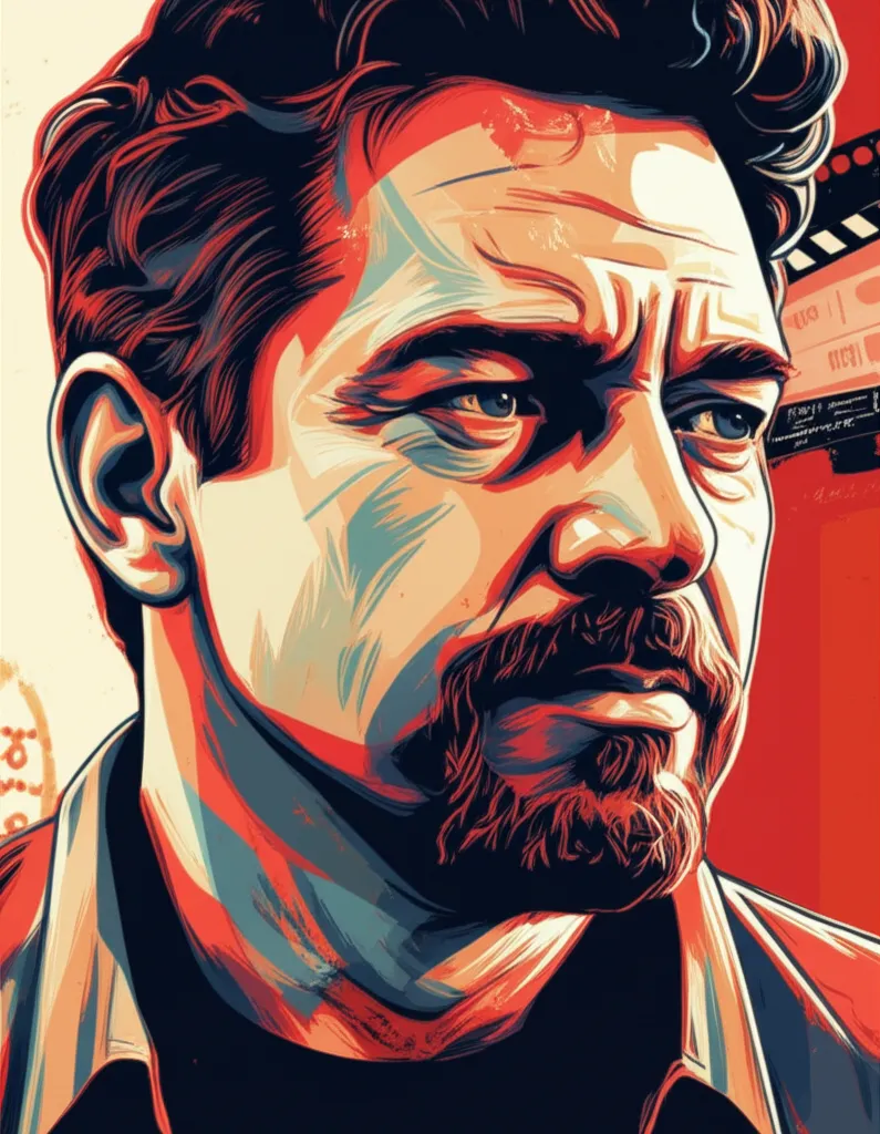 Artistic portrait of Steven S. DeKnight