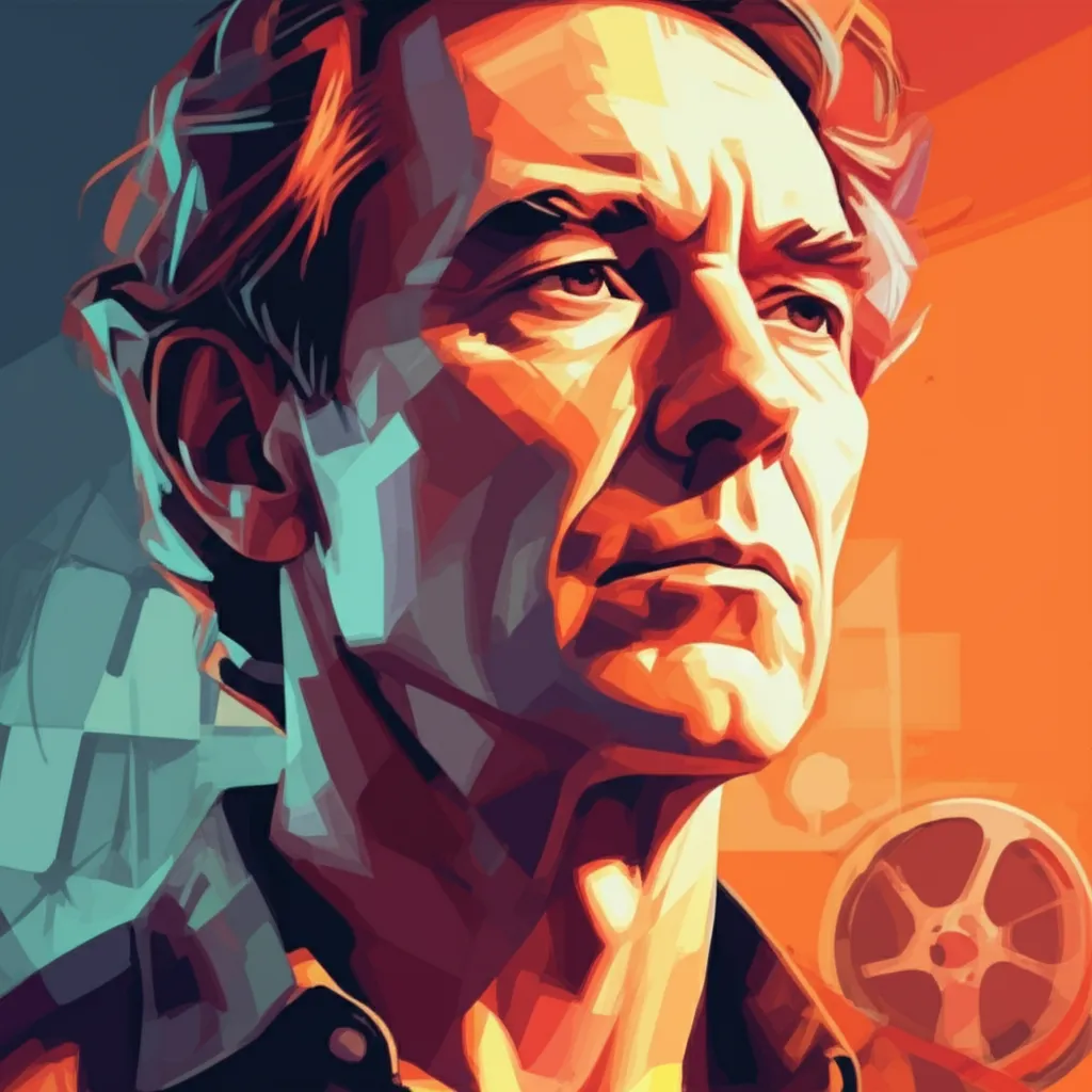 Artistic portrait of Russell Mulcahy
