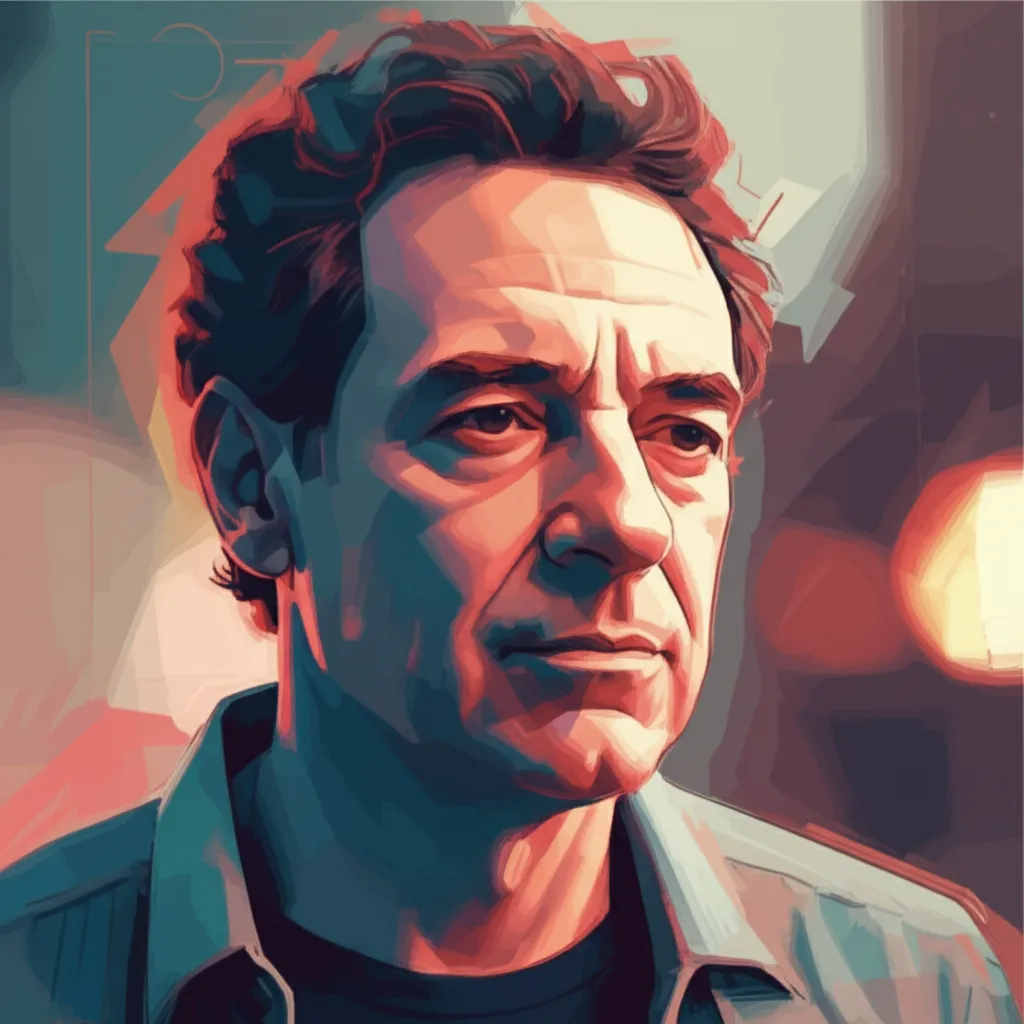 Artistic portrait of Richard J. Lewis