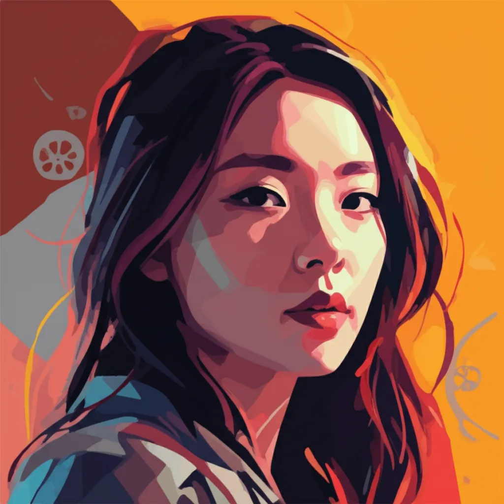 Artistic portrait of Sung-hee Jo