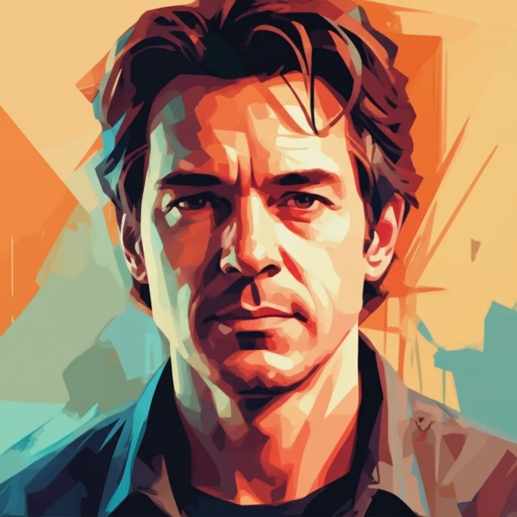 Artistic portrait of Mark Steven Johnson