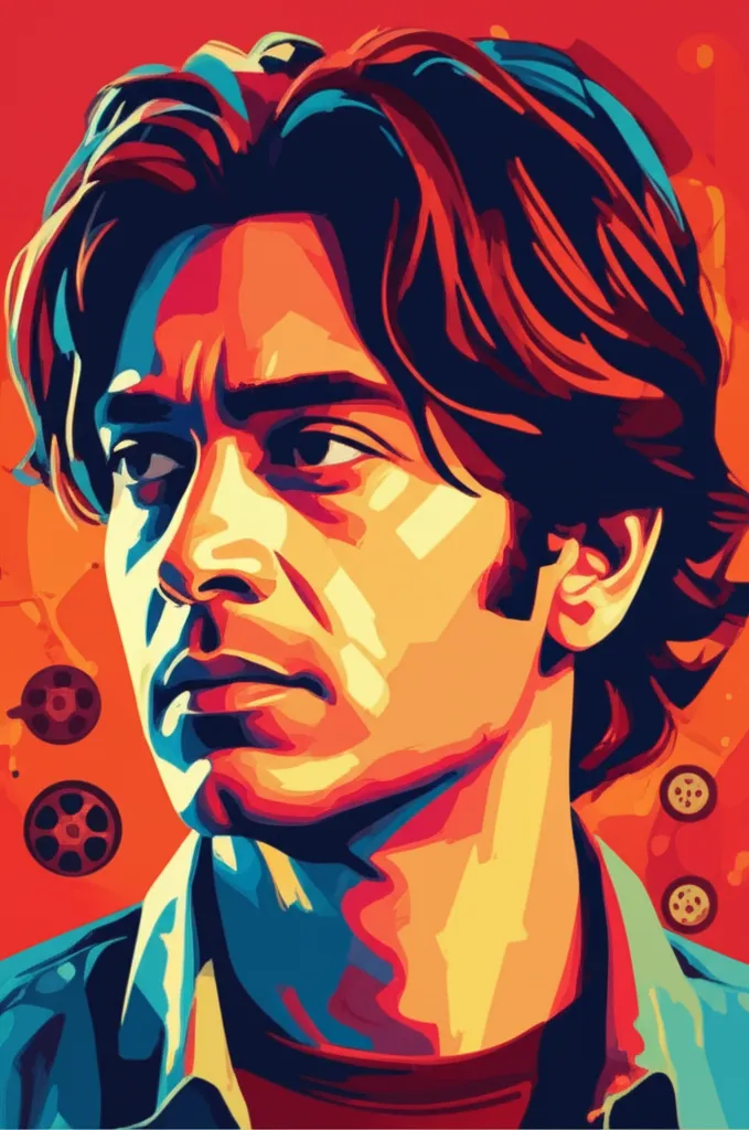 Artistic portrait of Ajay Singh