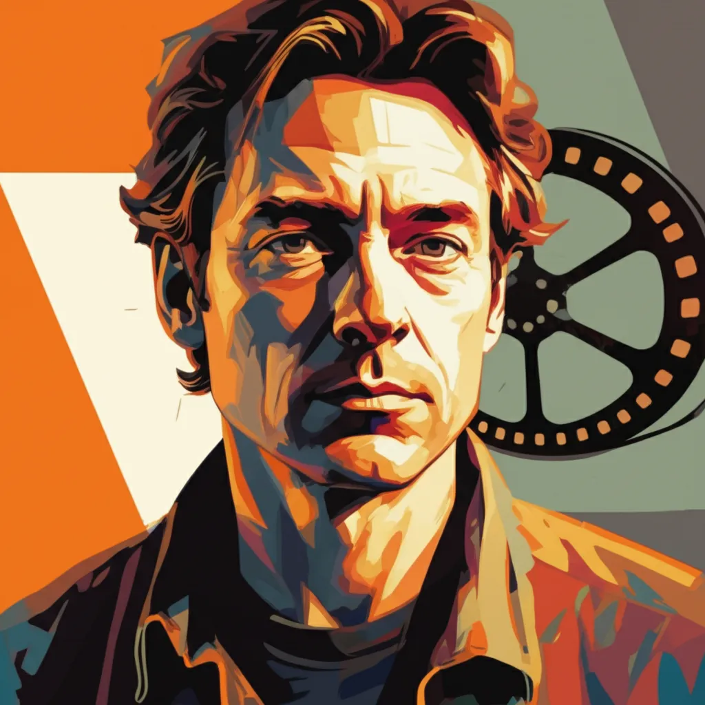 Artistic portrait of Derrick Borte