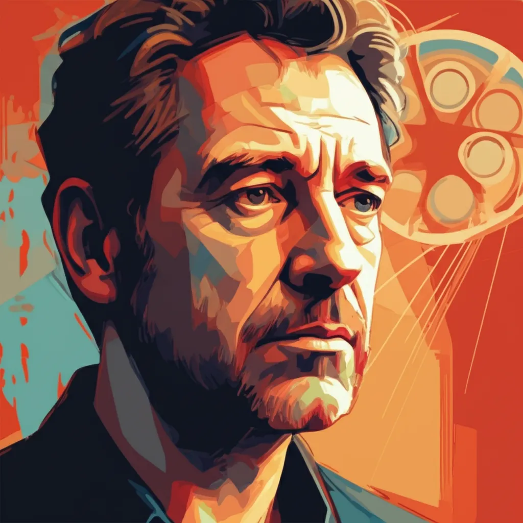 Artistic portrait of Terry George