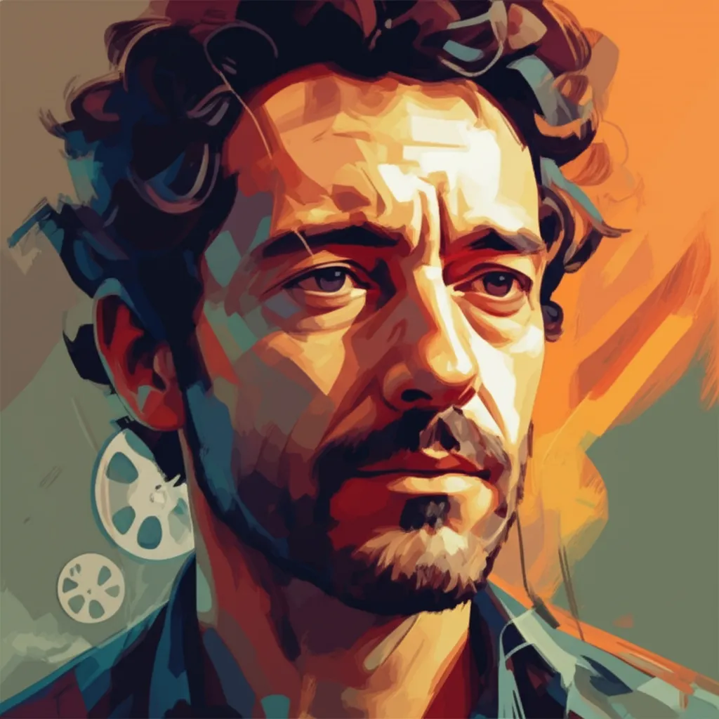 Artistic portrait of Eugenio Martín