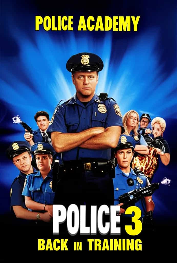 Poster for Police Academy 3: Back in Training
