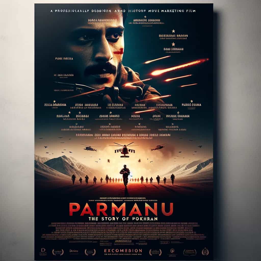 Poster for Parmanu: The Story of Pokhran