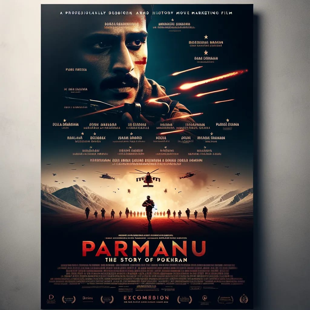 Poster for Parmanu: The Story of Pokhran