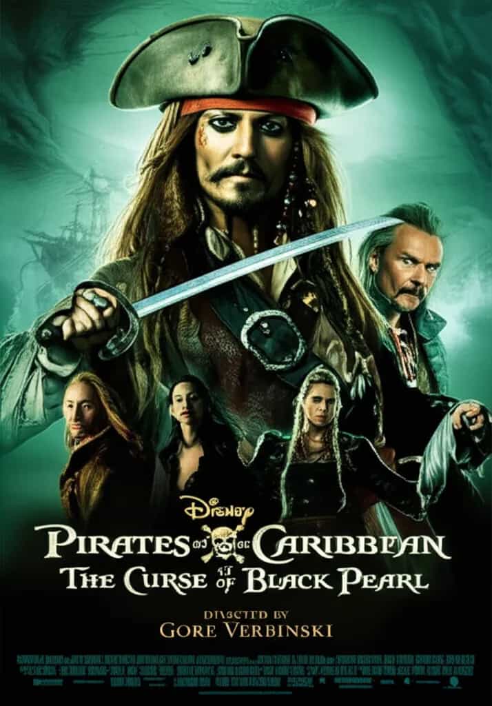 Poster for Pirates of the Caribbean: The Curse of the Black Pearl