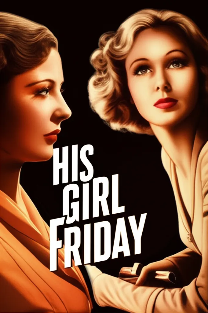 His Girl Friday poster