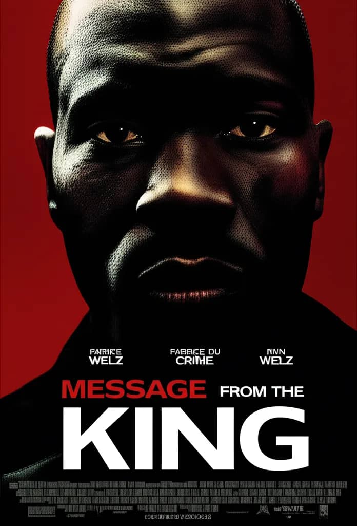 Poster for Message from the King