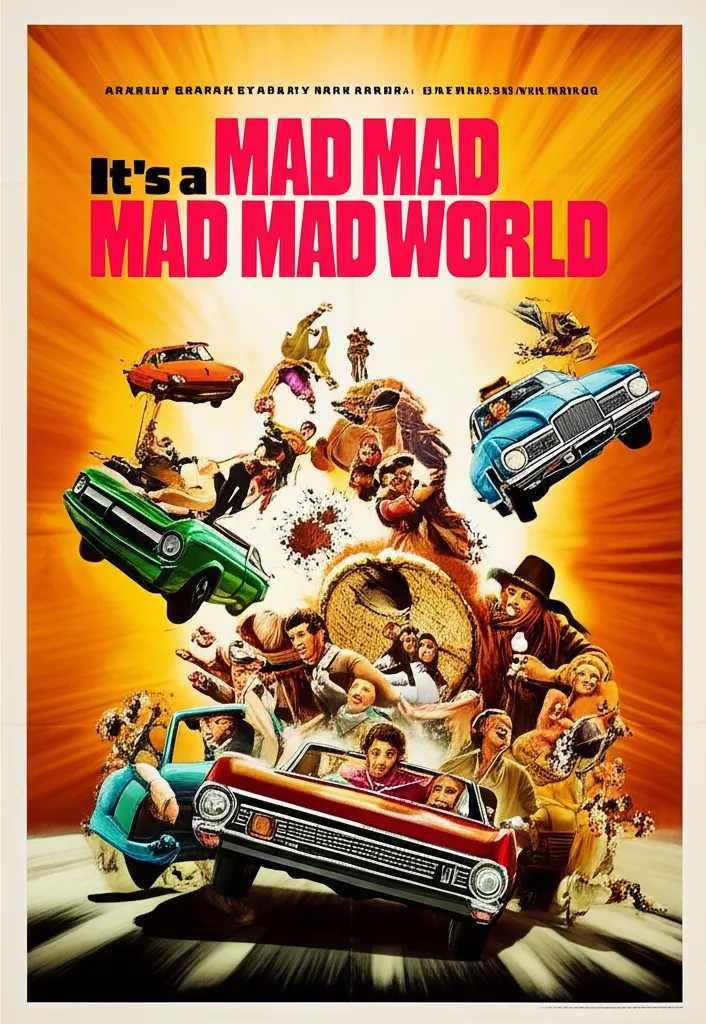 Poster for It's a Mad Mad Mad Mad World