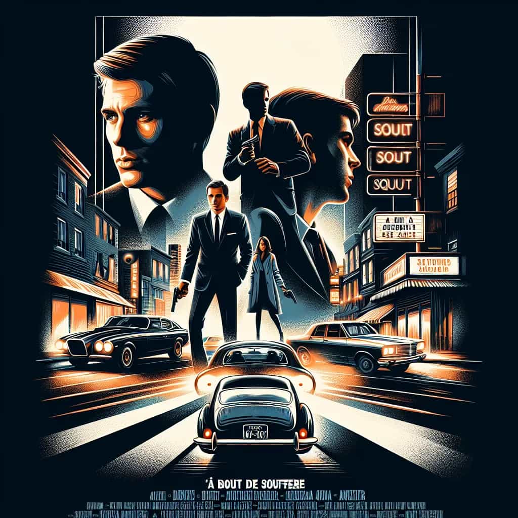 Poster for À bout de souffle