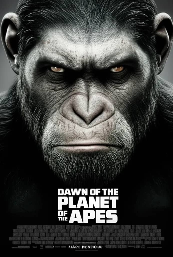 Poster for Dawn of the Planet of the Apes