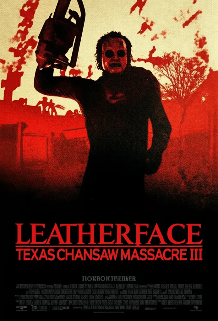 Poster for Leatherface: Texas Chainsaw Massacre III